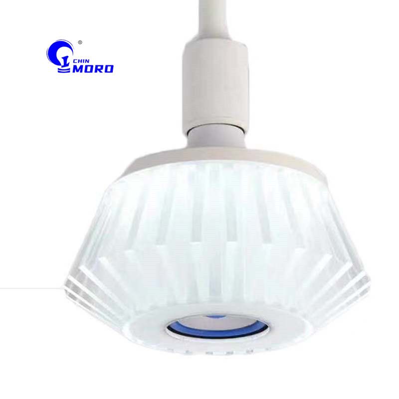 LED舞台灯七彩水晶蓝牙音响灯泡RGB智能遥控调光LED氛围灯 产品图