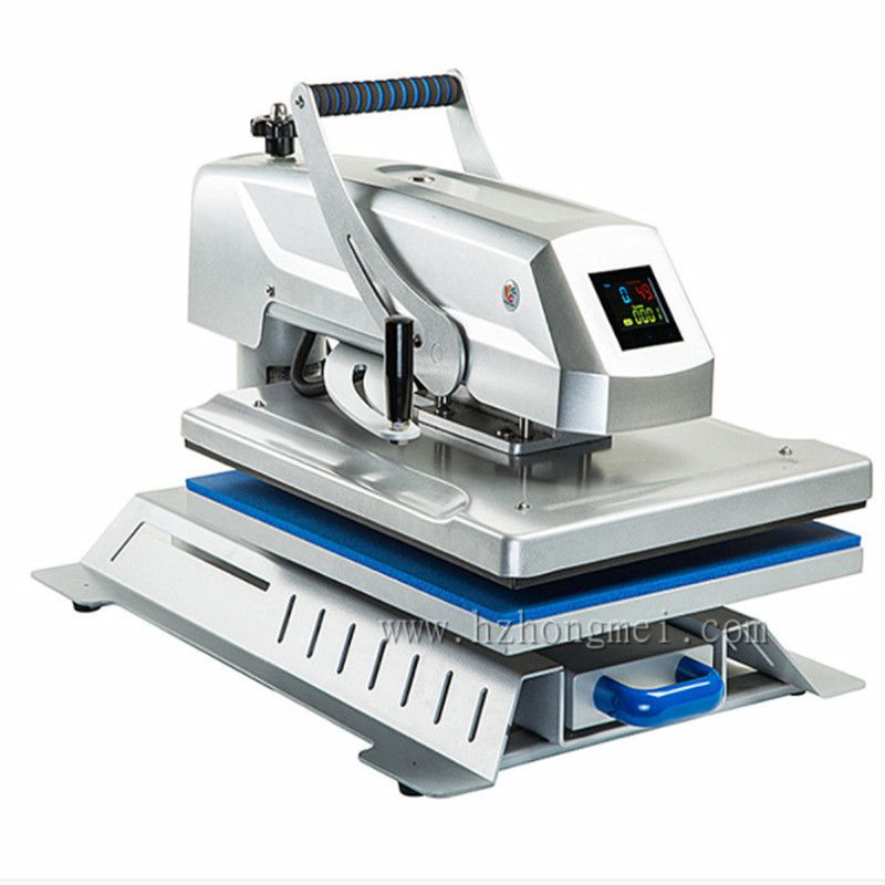 ck1804 Heat transfer automatic heat stamping machine, T-shirt printing machine, flatbed heat transfer digital printing machine details Picture