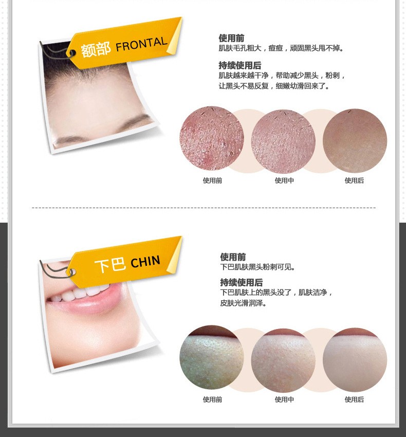 Boquanya Blackhead Removal Mask Cream Peel-off Nasal Mask for Acne pic 7