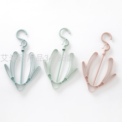 阳台晒鞋架鞋子的衣架晾鞋架 小型晾晒架防风鞋架晒鞋挂钩两个装详情图2