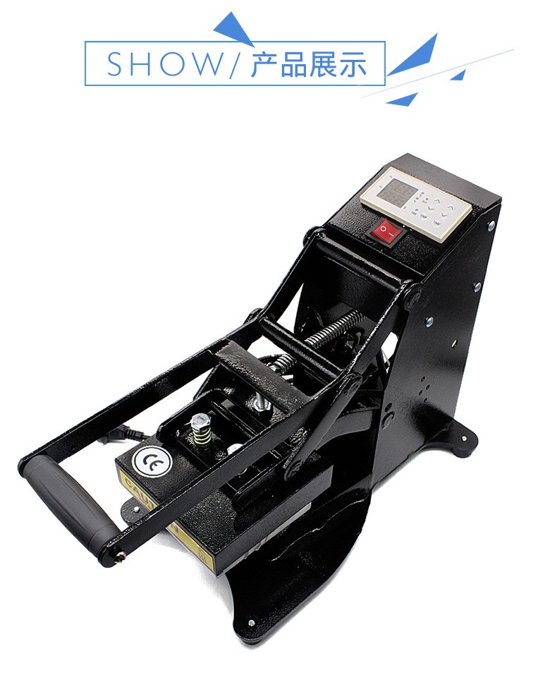 12*12 small hot stamping machine, commercial machine for clothing heat transfer printing, hot stamping, label stamping, logo and collar label stamping, and diamond stamping pic 4