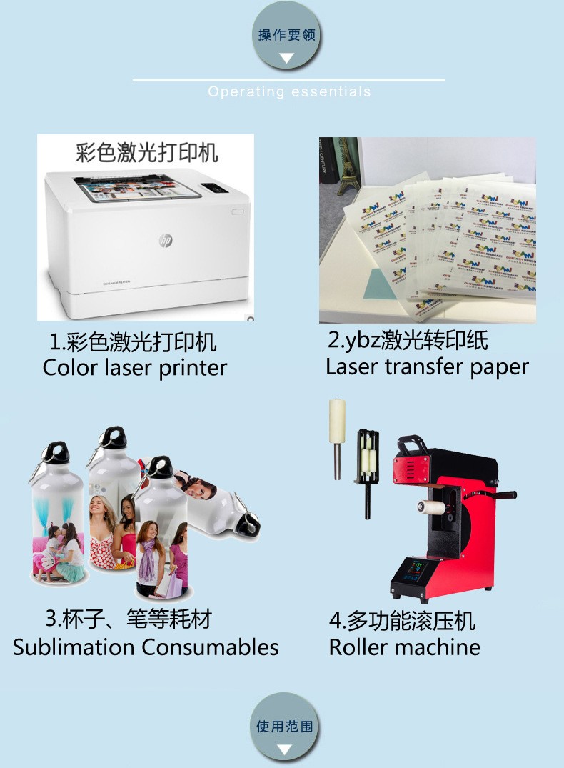 AP1825 heat transfer rolling machine, plastic cup printing, logo printing, pen printing machine, thermos cup heat transfer printing machine, uncoated cup baking machine pic 4