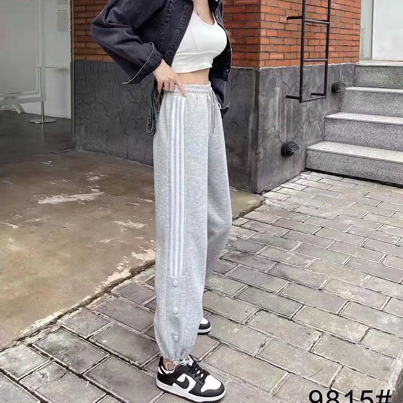 秋季宽松直筒休闲卫裤运动百搭韩版详情4