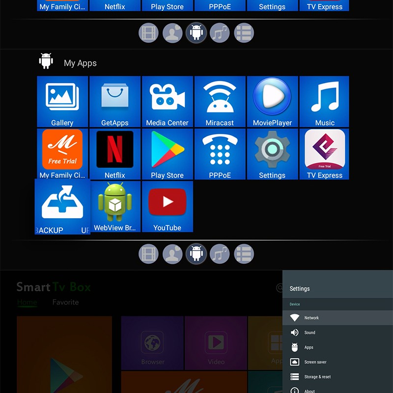 V96 PRO 网络机顶盒 4k wifi 2.4G 出口外贸 中东/非洲/南美详情图2