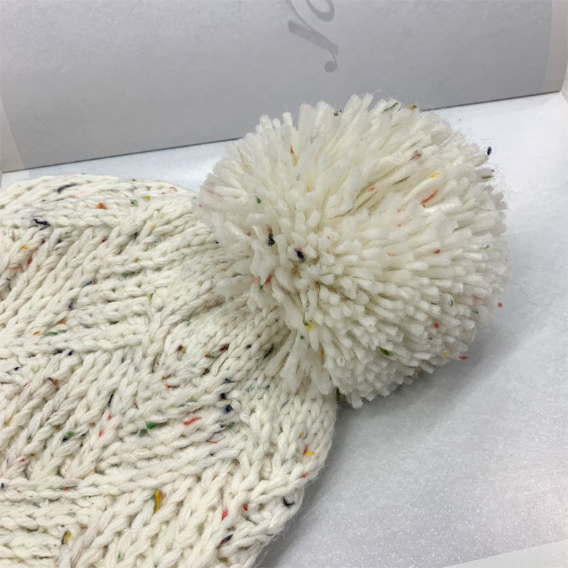 Autumn and winter knitted woolen hats and gloves, simple, fashionable and elegant, iron label rolled-up hat, Japanese-style Baotou cold hat, European and American trendy ins undefined