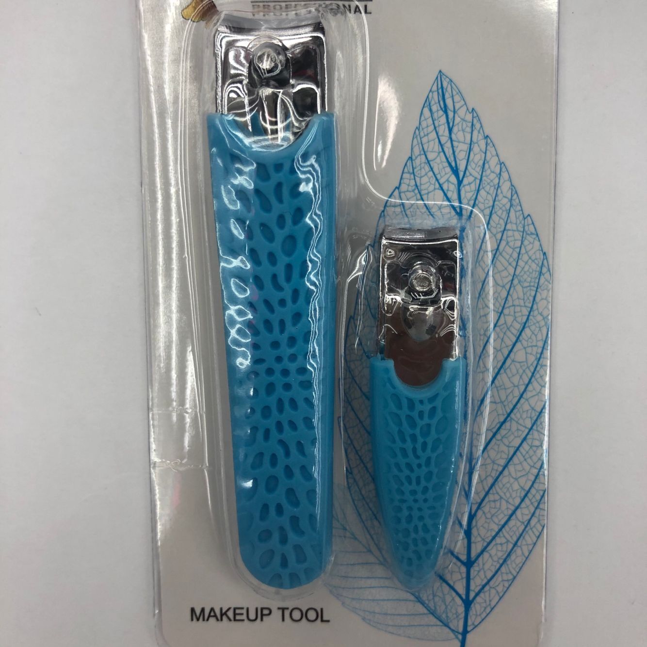 A set of two nail clippers, one large and one small, for nail trimming details Picture