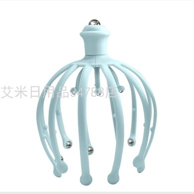 八爪鱼头部按摩器可拆卸18爪钢珠头皮挠头灵魂提取器抓头新货详情图3