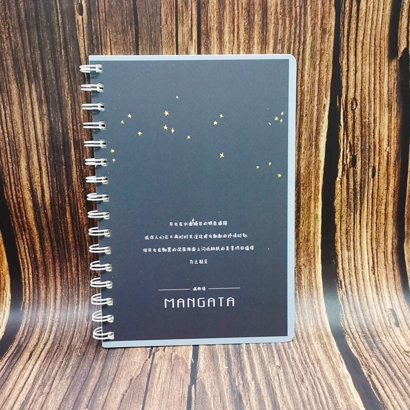 Coil Book 32k Ineffable Notebook A5 Notepad Student Exercise Book 005