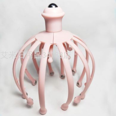 八爪鱼头部按摩器可拆卸18爪钢珠头皮挠头灵魂提取器抓头新货详情图2