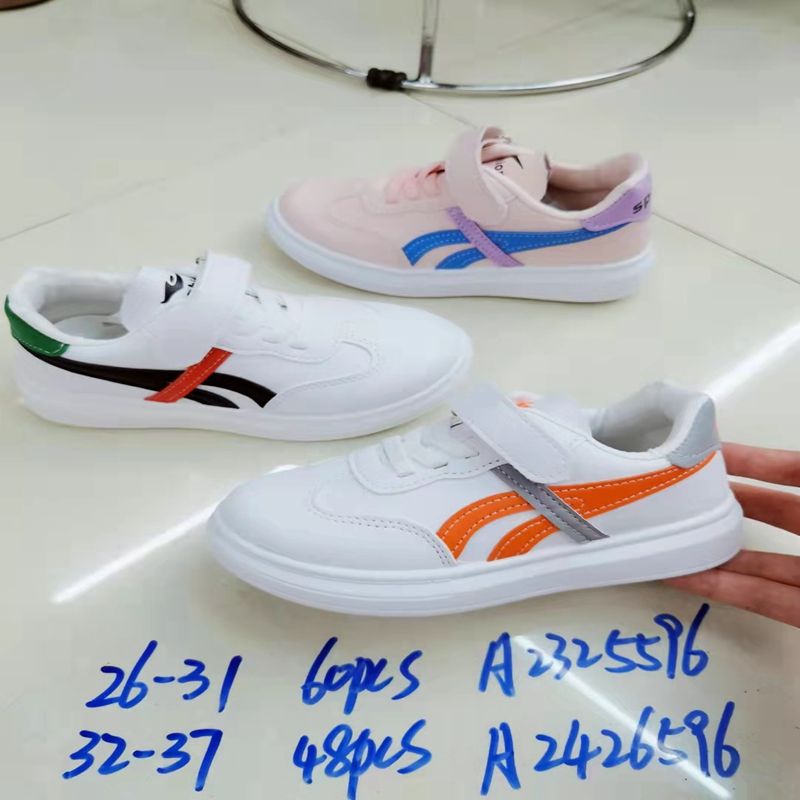 【洪亿鞋业】外贸批发 外贸批发 男女童时尚舒适百搭运动鞋休闲时尚男女童百搭运动鞋HY0578图