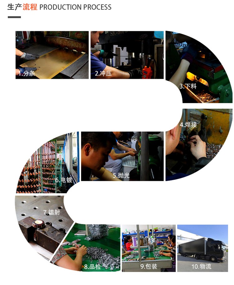 Ready-made golf bag-shaped smooth cufflinks, plain metal cuffs with studs, men's French shirt cufflinks detail image 5