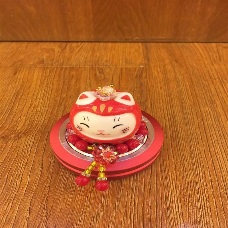 Nantai perfume cat Golden red creative small decoration