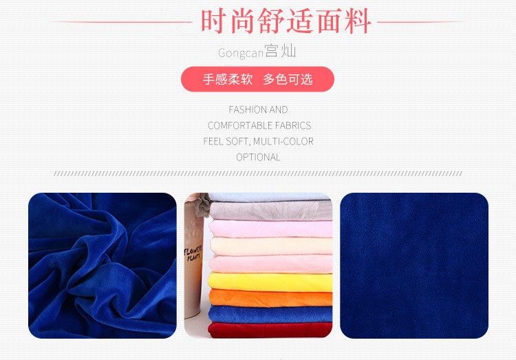 The manufacturer has super soft polyester spandex dyed silver fox fleece knitted fabric in stock for autumn and winter warm base layer and sweatshirt fabric detail image 4