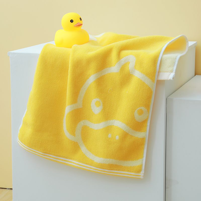 【 G.DUCK Big Set 】G.DUCK Hong Kong Little Duck Pure Cotton High-end Towel, Bath Towel and Children's Towel Three-piece Set Combination details Picture
