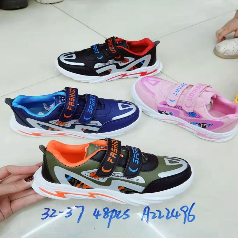 [Hong Billion Shoes] Foreign Trade Wholesale Foreign Trade Wholesale Men And Girls Fashion Comfortable Sports Shoes Casual Fashion Men And Girls Sports Shoes Hy0596