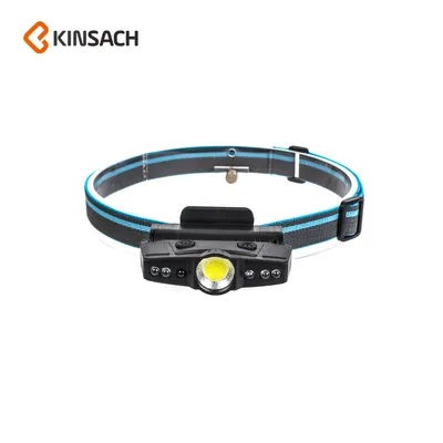 Strong light L2 lamp USB rechargeable waterproof headlamp flashlight headlamp miner lamp factory direct sales thumbnail
