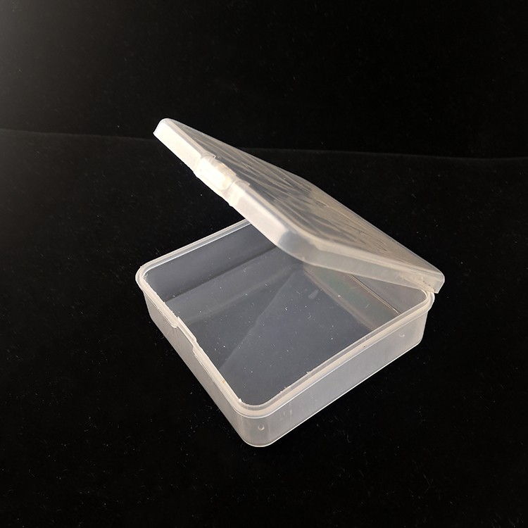 塑料盒透明收纳方型72mm高透回形针珠子平底圆形义乌小商品pp盒70763详情图4