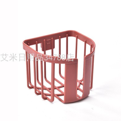 壁挂纸巾盒免打孔卫生纸置物架镂空卷纸盒厨卫沥水收纳置物架详情图2