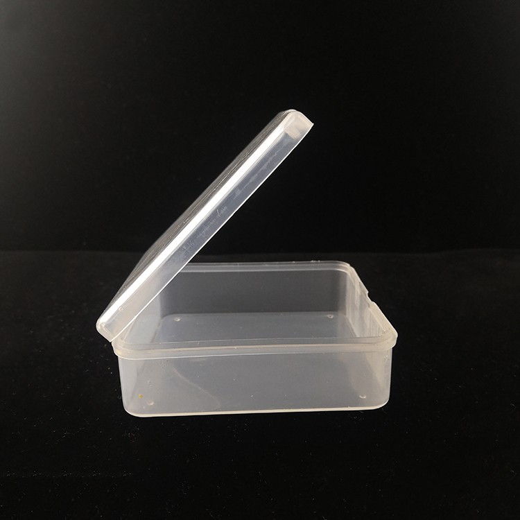塑料盒透明收纳方型72mm高透回形针珠子平底圆形义乌小商品pp盒70763详情图2