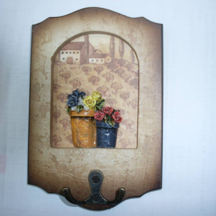 物美价廉漂亮的室内墙上装饰小挂钩7531－207