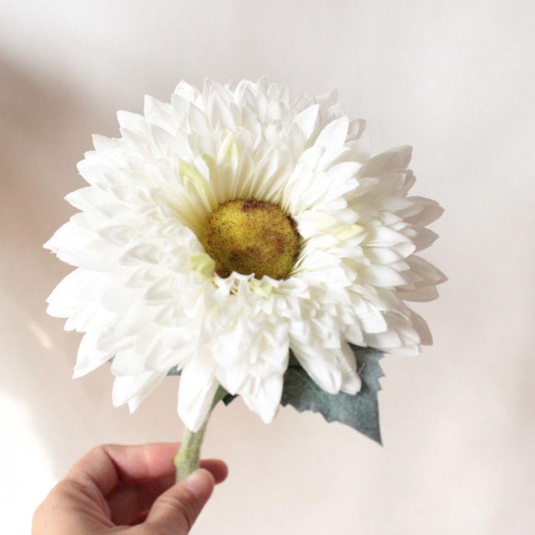 Wholesale of multi-layered sunflowers, Teddy double-petal sunflowers, artificial silk flowers, cross-border supply manufacturer Specification image