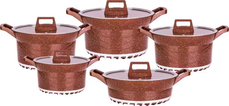 Cast Aluminum Cookware Set Frying Pan details Picture