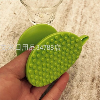 新款土豆削皮器 厨房蔬果清洁去皮器 蔬果清洗软胶刷详情图1
