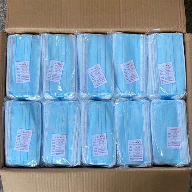 防尘口罩实物图