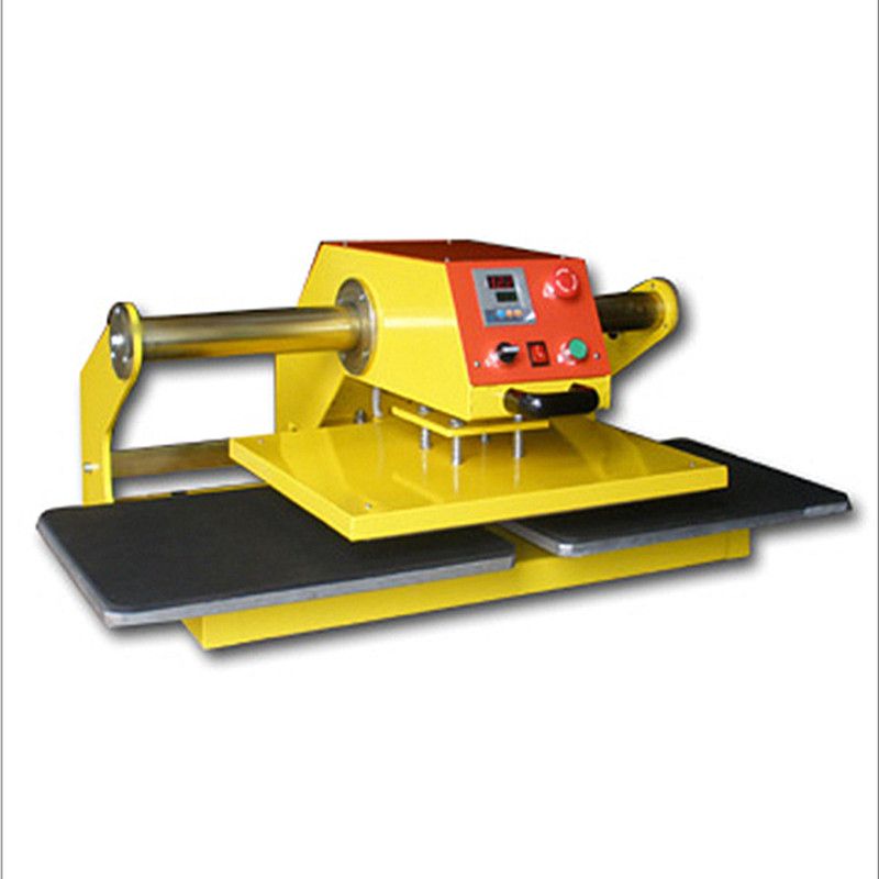 Pneumatic double-station heat transfer machine, pneumatic heat transfer machine, T-shirt heat transfer machine, CB2 hot drill heat transfer machine Specification image