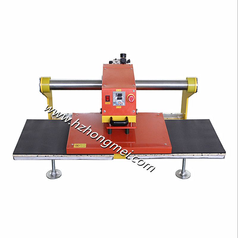 Pneumatic double-station heat transfer machine, pneumatic heat transfer machine, T-shirt heat transfer machine, CB2 hot drill heat transfer machine details Picture