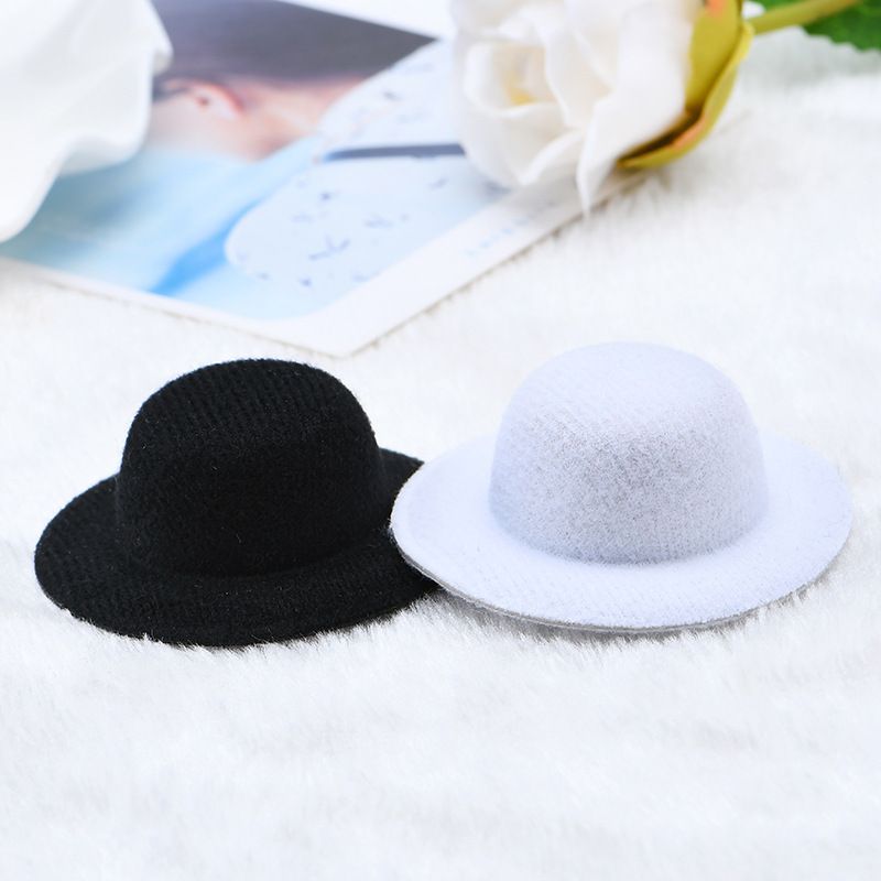 伊缘帽业 DIY制作创意材料  挂件摆件公仔5.8CM贴钻小帽子 装饰品配件 