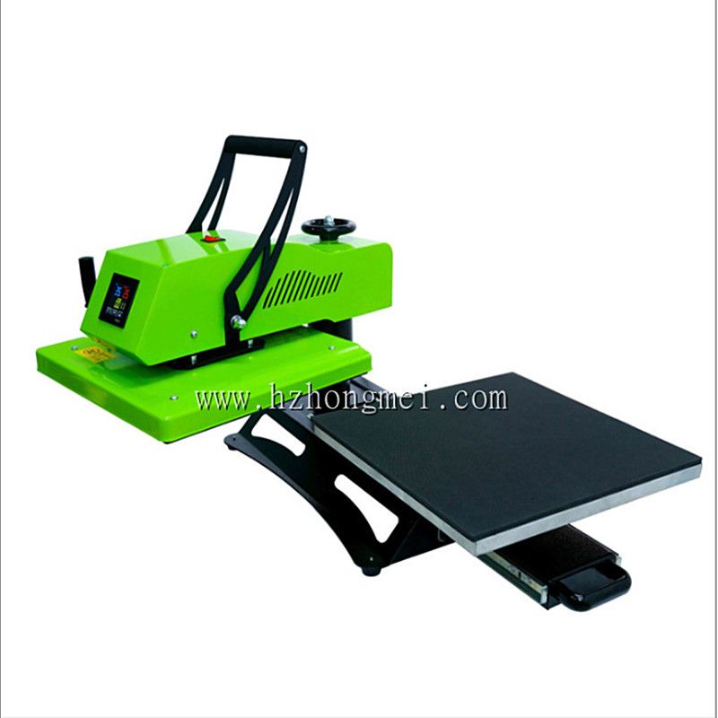 HP3805 Manual Korean-style oscillating heat transfer machine, 40*50cm oscillating heat transfer machine, high-pressure heat transfer machine, T-shirt heat press Application Scenario