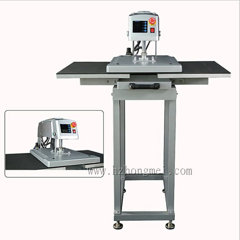 CH2104 New sliding pneumatic heat transfer machine 40*60cm fully automatic double-station heat transfer machine Specification image
