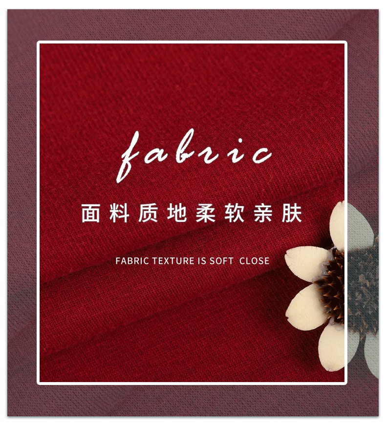 In stock, there are non-falling thickened fabric thermal underwear for children, knitted fabric 380g spandex polyester dyed fabric detail image 7