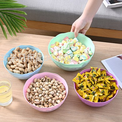 圆形糖果盅糖果罐最小号食品收纳带盖零食储物罐071-1详情图4
