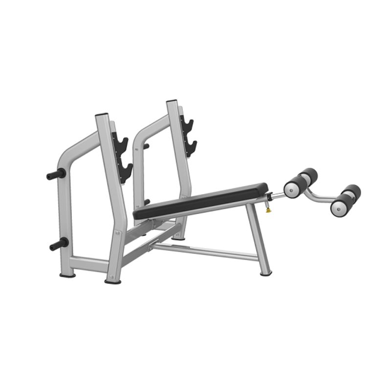 Factory direct sales gym heartthrob Baudelong luxury lower reclinic bench press J-024 gym commercial Yiwu wholesale