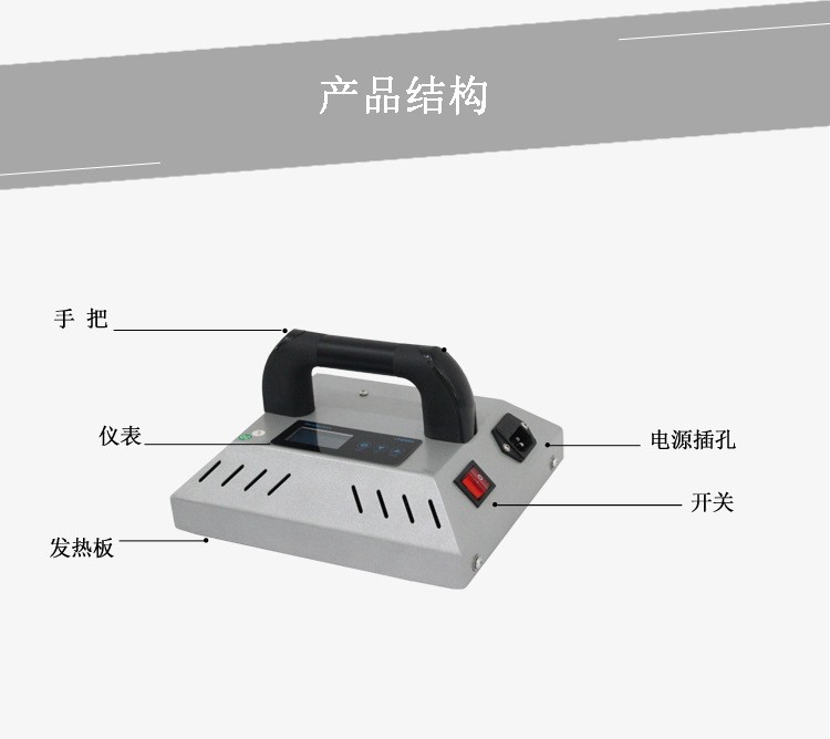 New 15*20cm mini ironing T-shirt heat transfer printing machine pic 2