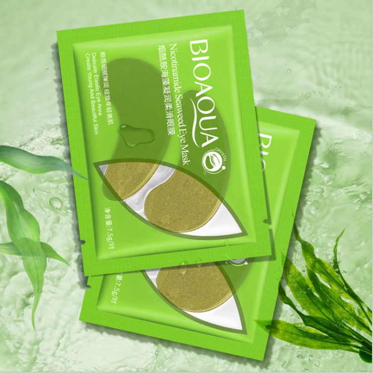 Boquanya Nicotinamide Seaweed Moisturizing and Smooth Eye Mask Eye Care Specification image