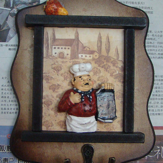 物美价廉漂亮的室内墙上装饰小挂钩7531－231