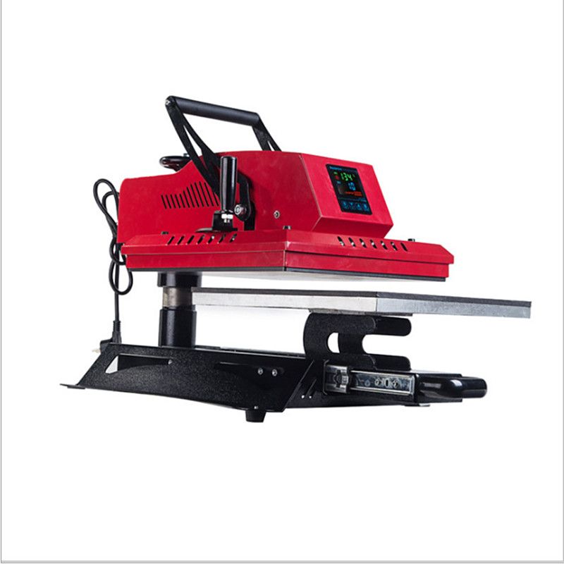 HP3805 Manual Korean-style oscillating heat transfer machine, 40*50cm oscillating heat transfer machine, high-pressure heat transfer machine, T-shirt heat press Item Picture