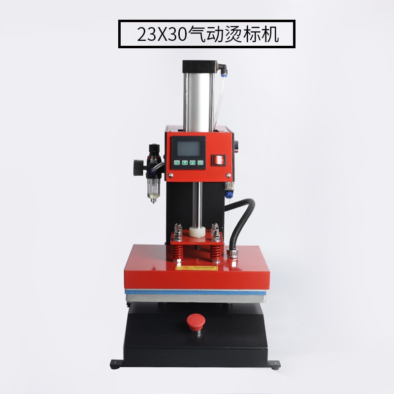 CE-30 pneumatic hot stamping machine, 15x15 pneumatic hot stamping machine, heat transfer and pressure hot stamping machine, water-washed clothing label hot stamping machine pic 14