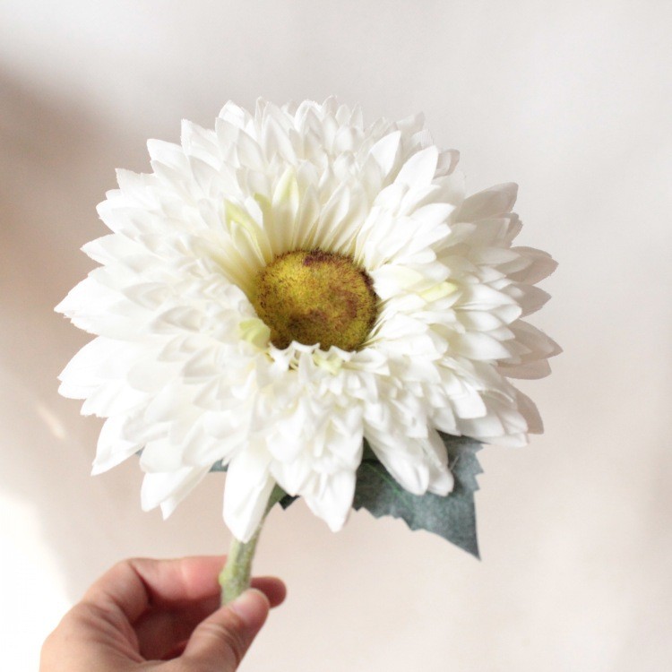 Wholesale of multi-layered sunflowers, Teddy double-petal sunflowers, artificial silk flowers, cross-border supply manufacturer detail image 13