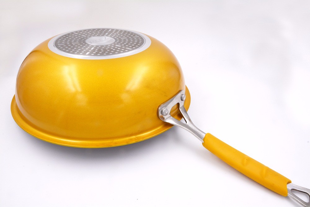 Stainless Steel Wok With Lid Specification drawing