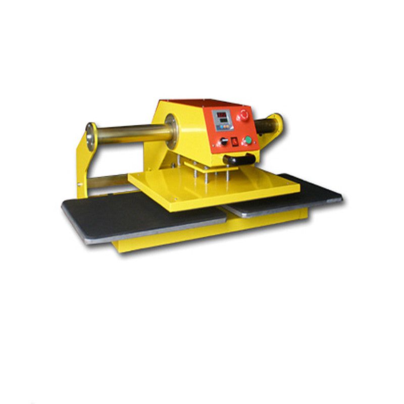 Pneumatic double-station heat transfer machine, pneumatic heat transfer machine, T-shirt heat transfer machine, CB2 hot drill heat transfer machine Application Scenario