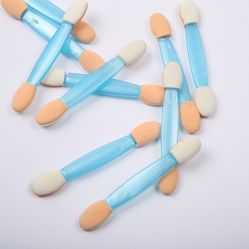 眼影刷双头乳胶海绵眼影棒多色定制晕染刷眼部化妆刷修颜美妆工具详情6