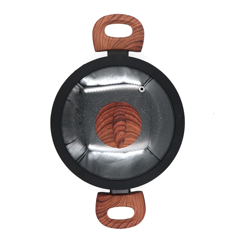 Marble-Coated Small Stockpot Specification drawing