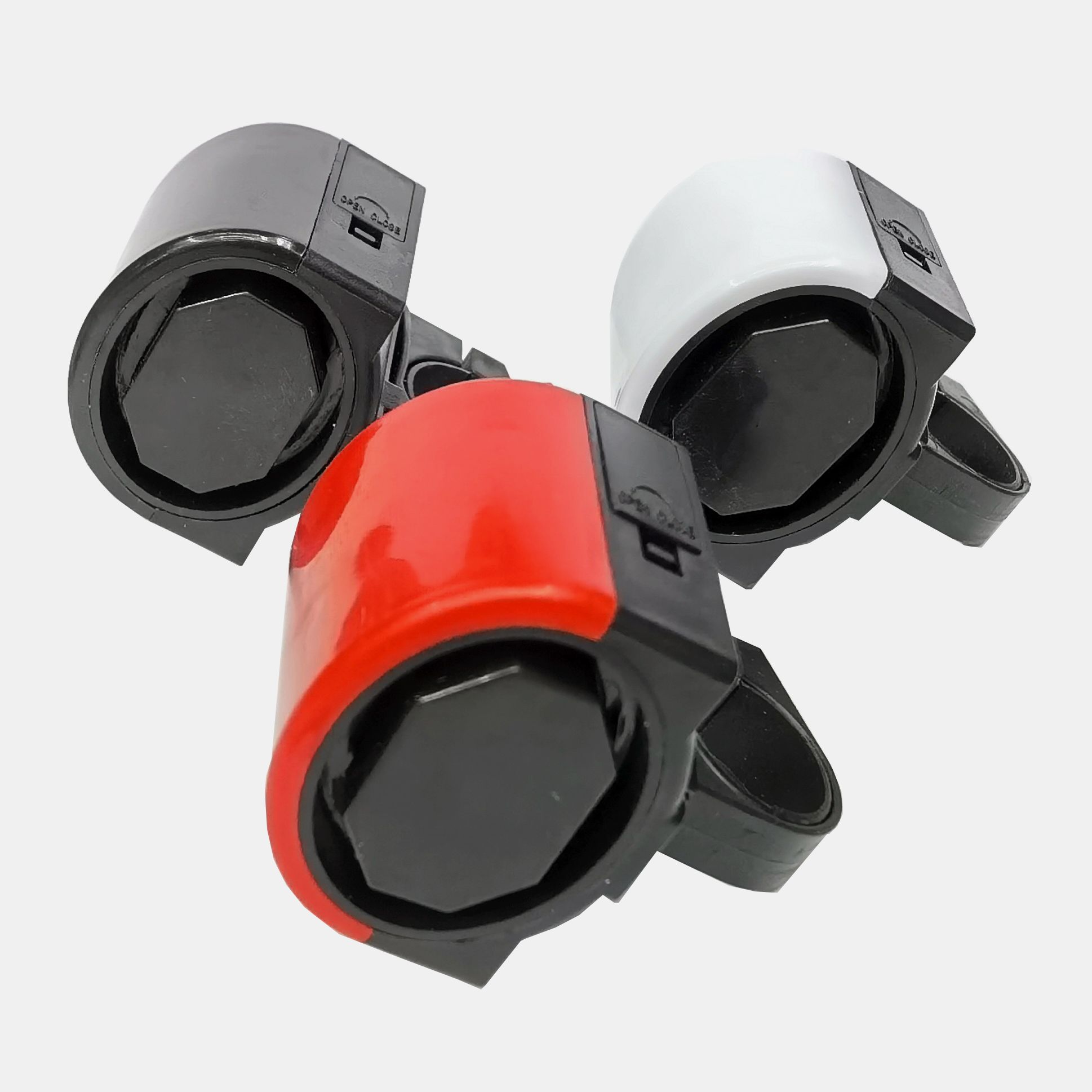SB-200S hexagonal electronic bell Bicycle electronic horn mountain bike bell electric bell riding equipment