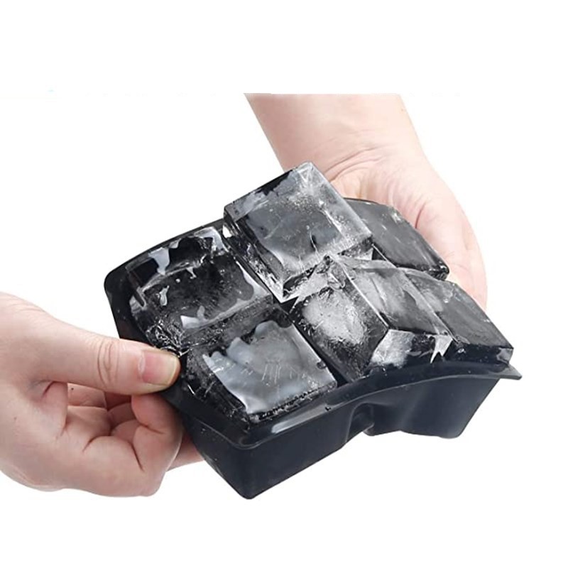 Silicone Hole Ice Maker Round Square Ice Film Specification drawing