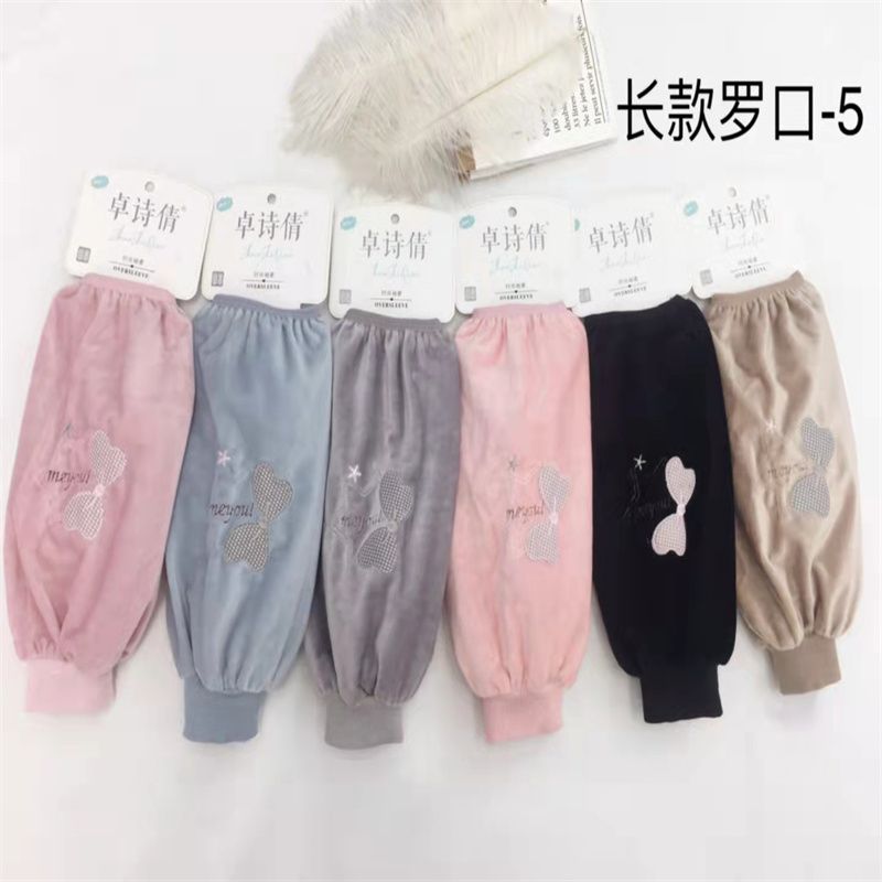Zhuo Shi Qian Sleeve Sleeve Sleeve Sleeve Office Kitchen Cleaning Long Rib -5