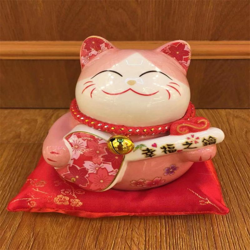 Nantai Pink cute playful piggy bank opening gift Holiday gift